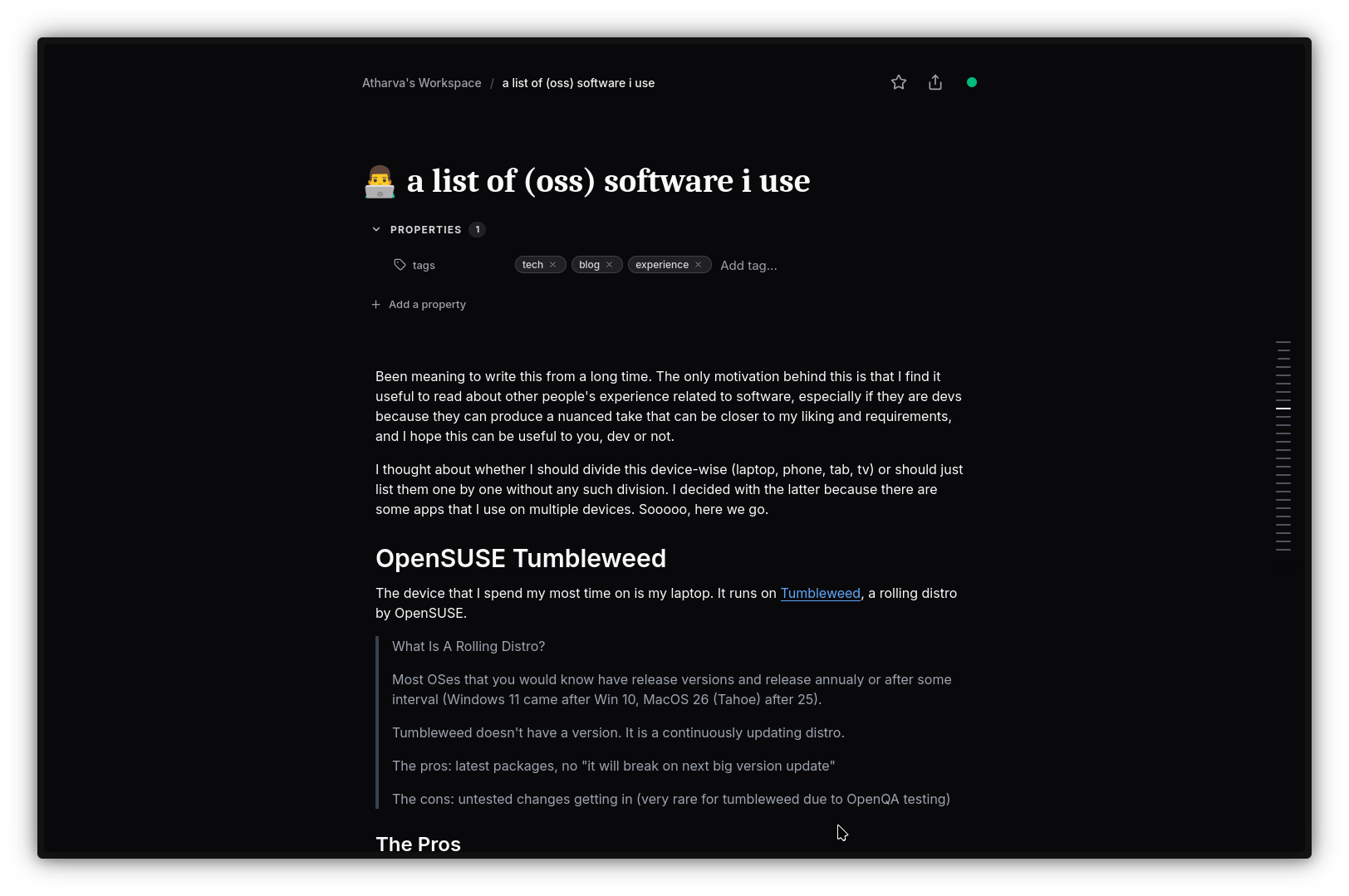 Metakip workspace